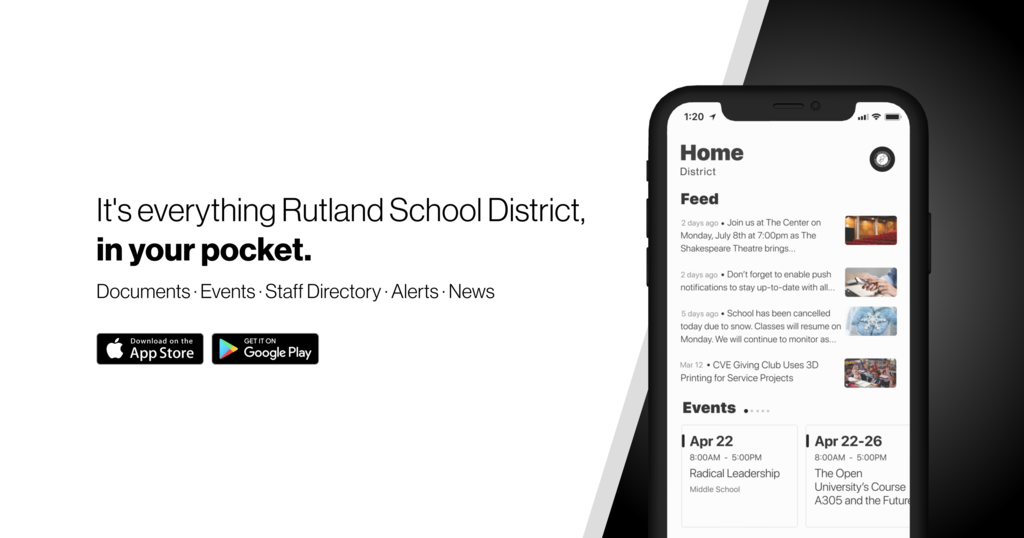 download Rutland School District app today